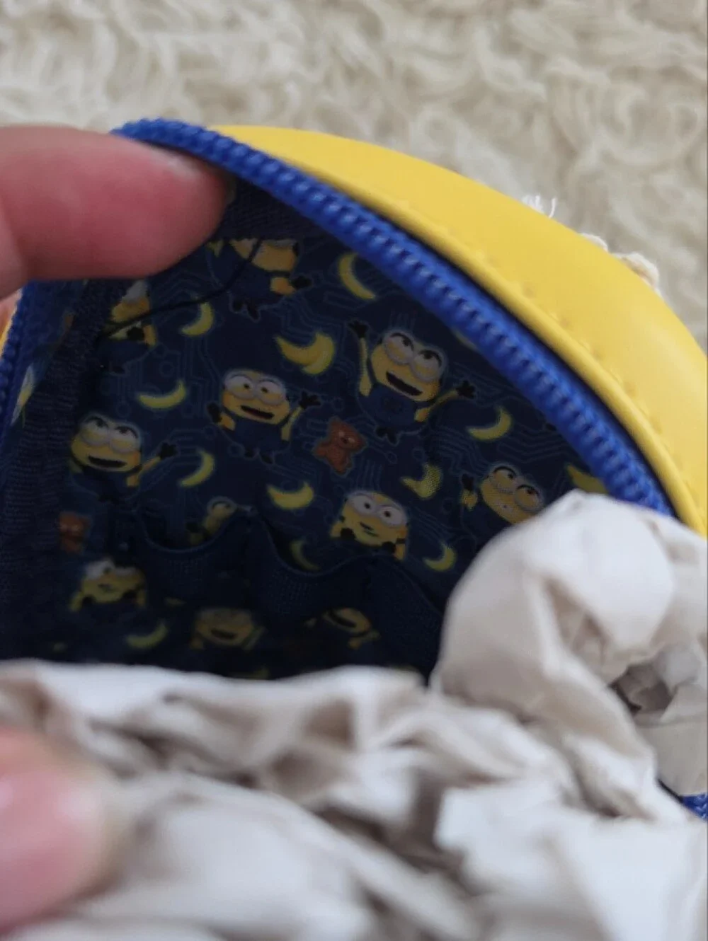 Loungefly Minions Yellow & Blue Pencil Case